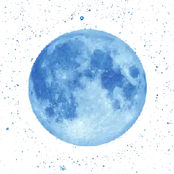Blue Moon - Highly Rated PNG