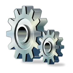 Gear - metal - equipment - Transparent Background PNG