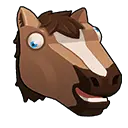 Horse Head Meme - humor - Transparent Background PNG