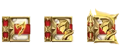 Gold Shield Emblem - metal - High Resolution PNG