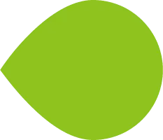Green Drop - simple - No Watermark PNG