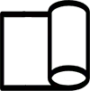 White Line Pattern on Black Background - art - PNG Images