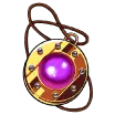 Purple Gemstone Pendant - jewelry - High Resolution PNG