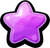 Purple Star - shiny - PNG