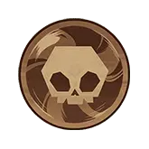 Skull Badge - symbol - PNG Images