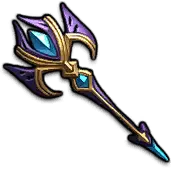 Purple Golden Staff - purple - PNG Images