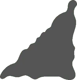 Gray Irregular Shape - minimalistic - No Watermark PNG