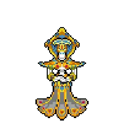 Pixel Art Warrior - pixel art - Transparent Layer PNG