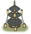 Lantern Tower - night - Free Download PNG