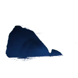 Blue Abstract Shape - Lossless PNG