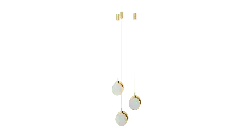 Marble Pendant Light - lighting - No Background PNG
