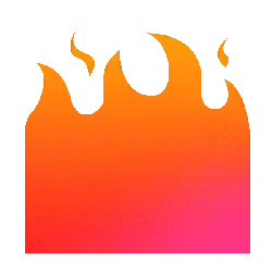 Flame Pattern - gradient - High Resolution PNG