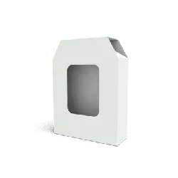 Paper Box - transparent window - Lossless PNG