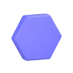Purple Hexagon - Free for Commercial Use PNG