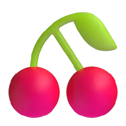 Cherry - green - No Background PNG