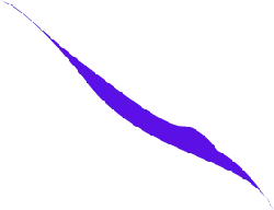 Purple Curve - design - PNG