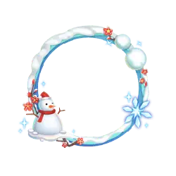 Snowman Wreath - snowman - High Resolution PNG
