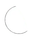 Crescent Moon - No Background PNG