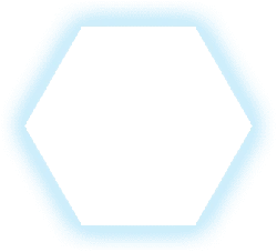 Hexagon - blue - PNG Images