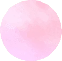 Pink Circle Object - blurry - No Background PNG