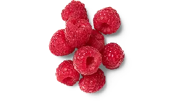 Raspberry - juicy - fresh - Transparent Background PNG