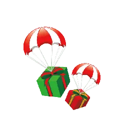 Parachute Gift Boxes - parachute - PNG