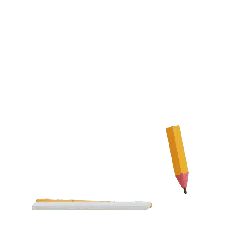 Pencil and Keyboard - study - PNG Images