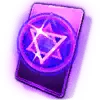 Hexagram Card - magic - Transparent Background PNG