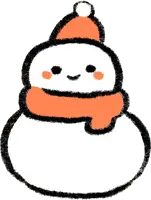Snowman - cute - High Resolution PNG