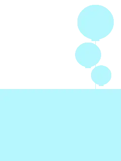 Balloons - line art - High Resolution PNG