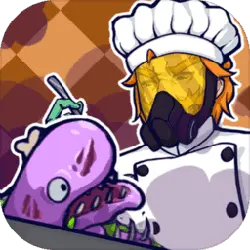 Chef and Monster - game character - Transparent Layer PNG