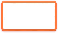 Orange Border Blank Rectangle - orange - Free Download PNG
