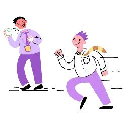 Running Man - happy - High Resolution PNG