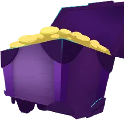 Treasure Chest - purple - Lossless PNG