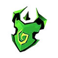 Green Dragon Shape - pattern - Free Download PNG