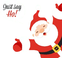 Santa Claus - greeting - happiness - No Background PNG