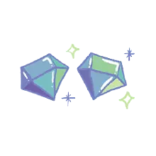 Colored Diamonds - shining - No Watermark PNG