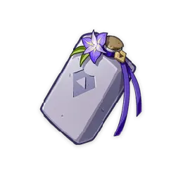 Purple Flower Decorated Object - ornament - Transparent Background PNG