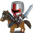 Knight and Horse - horse - Free PNG