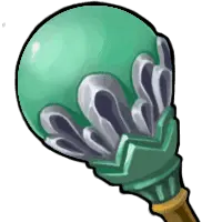 Green Staff - decoration - Transparent Layer PNG