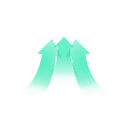 Green Arrows - graphic design - Transparent Layer PNG