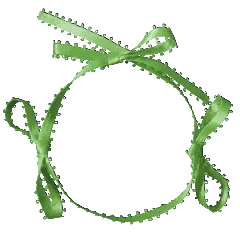 Green Ribbon - ribbon - bow - PNG Images