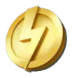 Lightning Bolt Logo - gold - High Resolution PNG