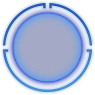 Blue Light Ring - minimalistic - Free PNG
