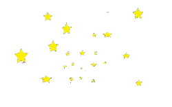 Yellow Stars - background - Transparent Background PNG