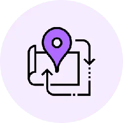 Location Icon - purple - PNG