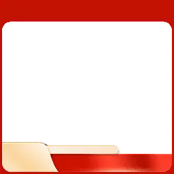 Red Background Card - modern - Transparent Background PNG