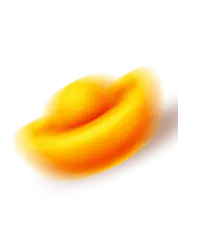 Yellow Blurry Shape - shape - No Watermark PNG