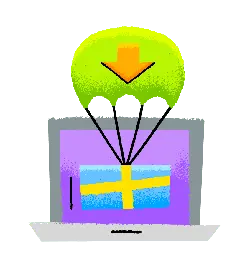 Parachute Gift - computer - Transparent Layer PNG
