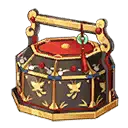 Hexagonal Lantern - holiday - Transparent Background PNG